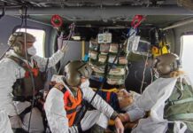 FAB realiza evacuação aeromédica de tripulante em navio a 260 km da costa do Rio Grande do Sul FAB realiza evacuação aeromédica de tripulante em navio a 260 km da costa do Rio Grande do Sul