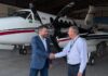 Aeroporto dos Imigrantes e UNIAIR assinam protocolo de intenções para suporte logístico no transporte aeromédico
