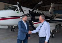Aeroporto dos Imigrantes e UNIAIR assinam protocolo de intenções para suporte logístico no transporte aeromédico