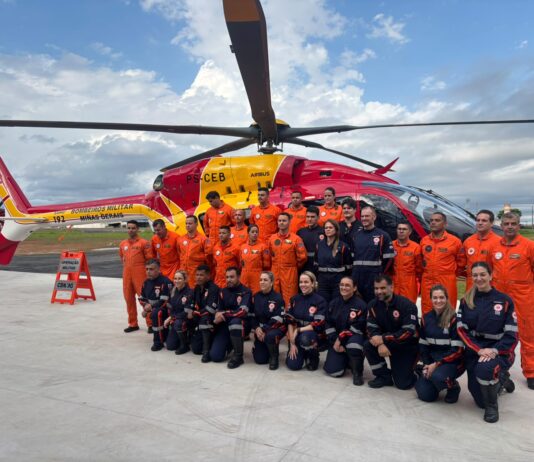 Companhia Especial de Operações Aéreas é inaugurada em Juiz de Fora e atenderá 198 municípios de Minas Gerais Nova estrutura de suporte aéreo de saúde é inaugurada em Juiz de Fora e atenderá 198 municípios de Minas Gerais