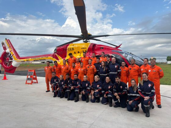 Nova estrutura de suporte a&eacute;reo de sa&uacute;de &eacute; inaugurada em Juiz de Fora e atender&aacute; 198 munic&iacute;pios de Minas Gerais