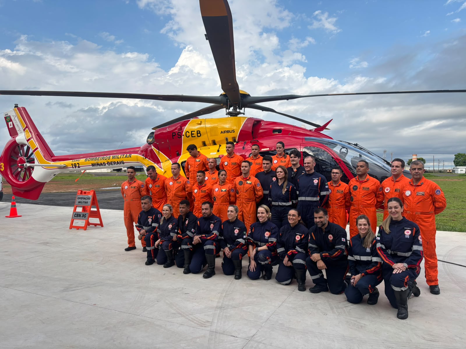 Nova estrutura de suporte aéreo de saúde é inaugurada em Juiz de Fora e atenderá 198 municípios de Minas Gerais Nova estrutura de suporte aéreo de saúde é inaugurada em Juiz de Fora e atenderá 198 municípios de Minas Gerais