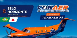 Iniciado prazo para submissão de trabalhos científicos no Congresso Aeromédico Brasileiro 2027