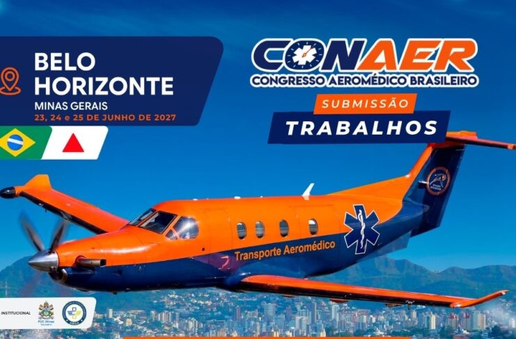 Iniciado prazo para submissão de trabalhos científicos no Congresso Aeromédico Brasileiro 2027