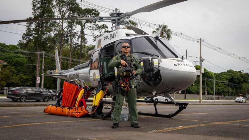 Brigada Militar recebe dois novos helicópteros e amplia presença aérea no estado