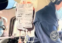 SAMU Aeromédico realiza transfusão de sangue total em vítima de acidente de trânsito no Sul de SC SAMU Aeromédico realiza transfusão de sangue total em vítima de acidente de trânsito no Sul de SC
