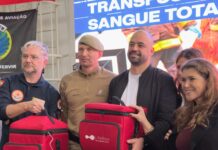 Santa Catarina amplia Programa Sangue Total para Lages e agiliza transfusões em atendimentos aeromédicos Estado amplia Sangue Total para Lages e agiliza transfusões em emergências. Fotos: Marcos Heitor.